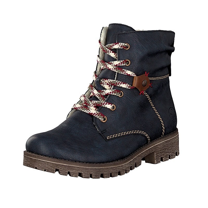 Botas Rieker 785M4-14 Para Mulher - Azuis